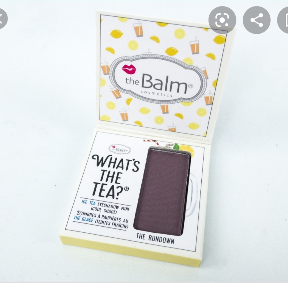 What's the tea eyeshadow- the rundown